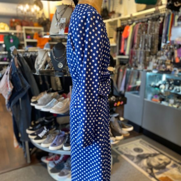 1901 POLKA DOT DRESS SZ SMALL - Picture 2 of 5